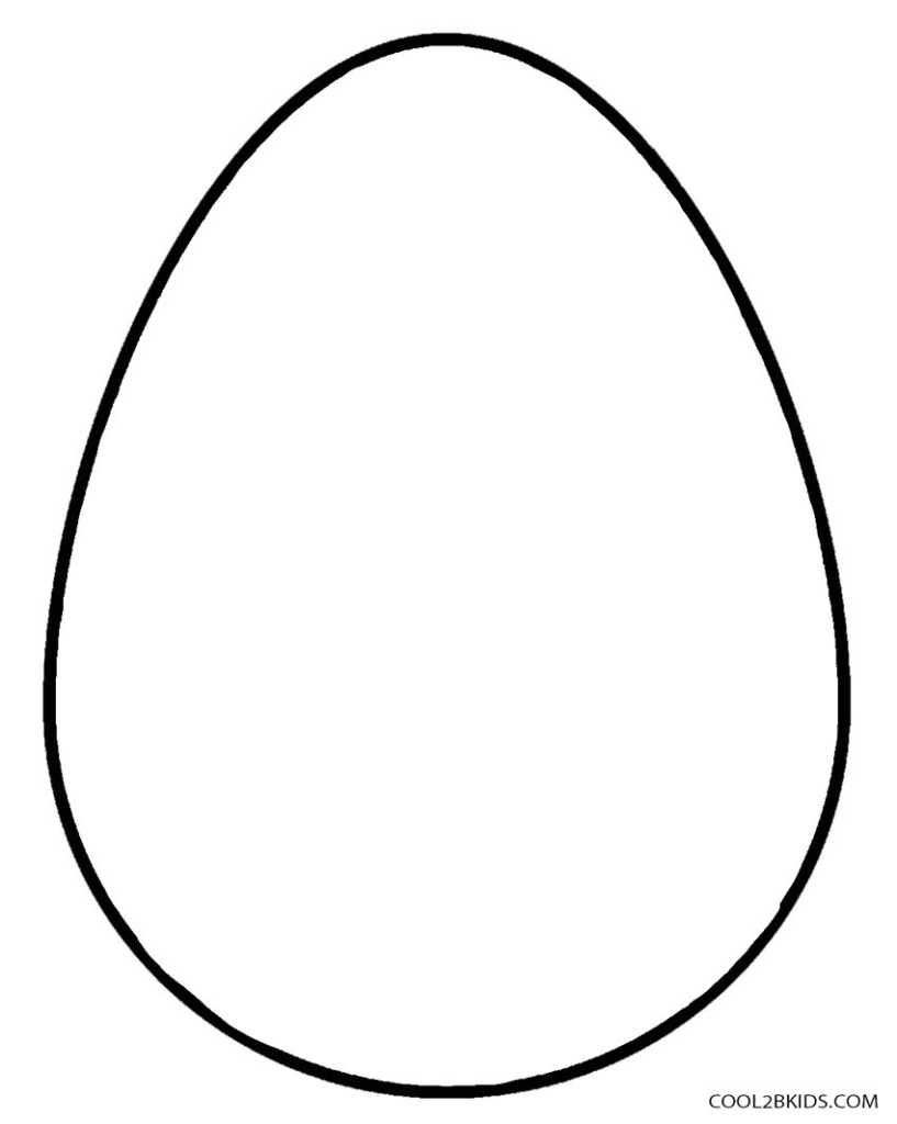 Easter egg coloring page easter eggs coloring pages blank in egg page attachment