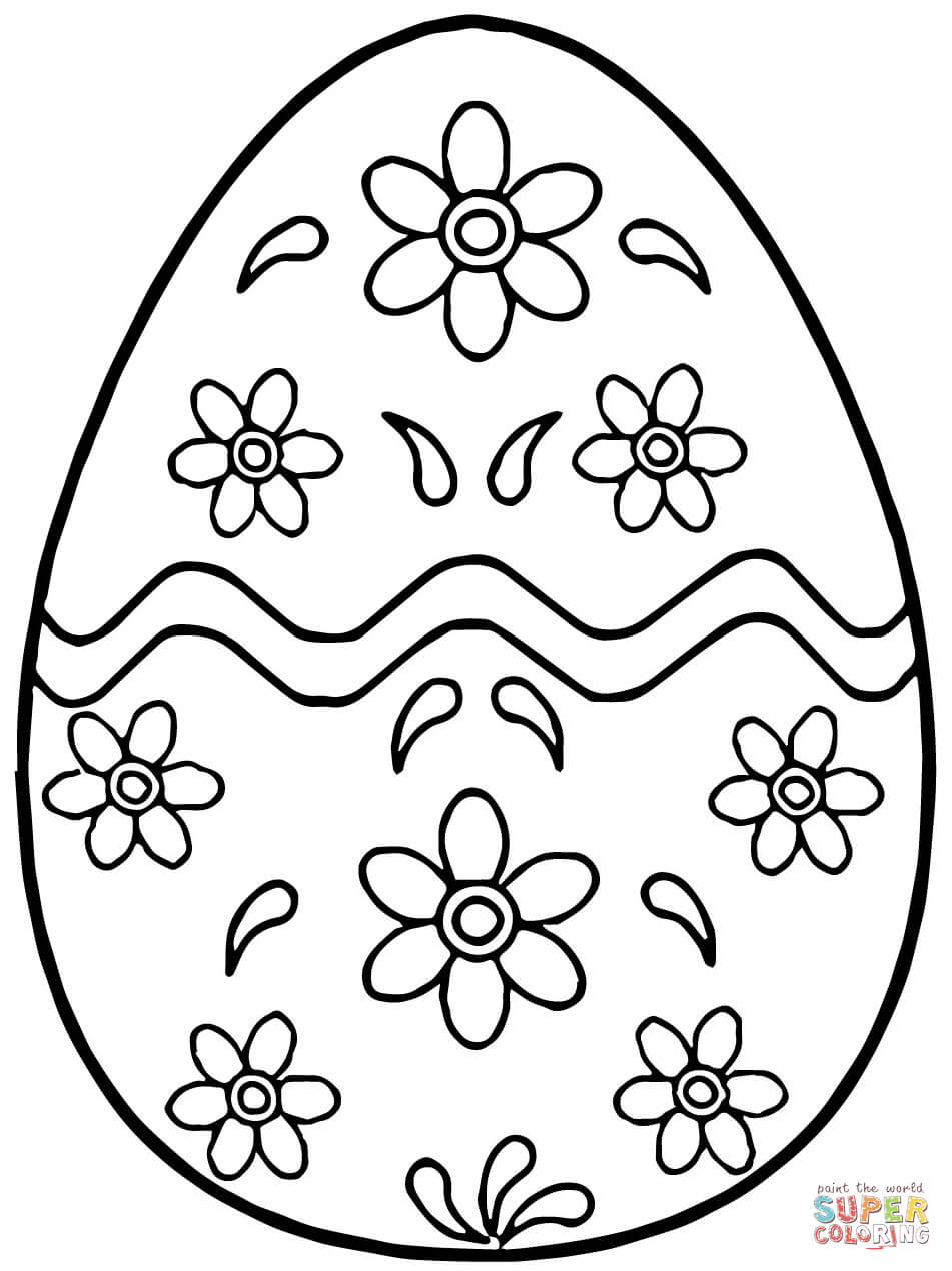 Pysanky ukrainian easter egg coloring page free printable coloring pages