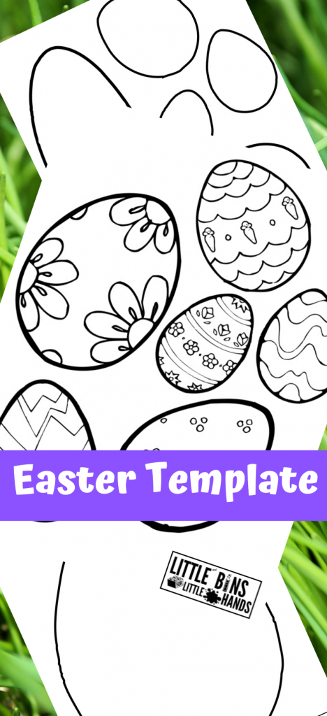 Easter egg templates free printables