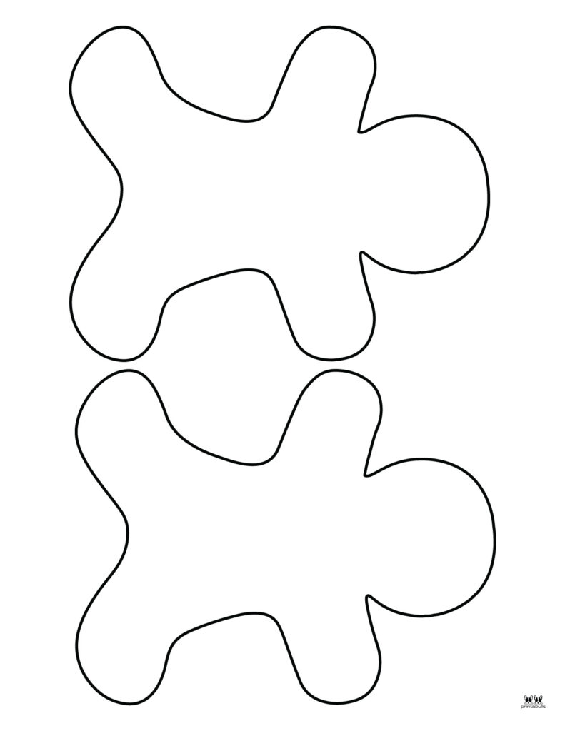 Gingerbread man coloring pages