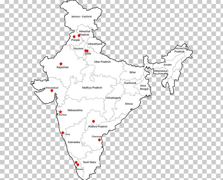 India blank map somnath png clipart area artwork black and white blank map coloring book free