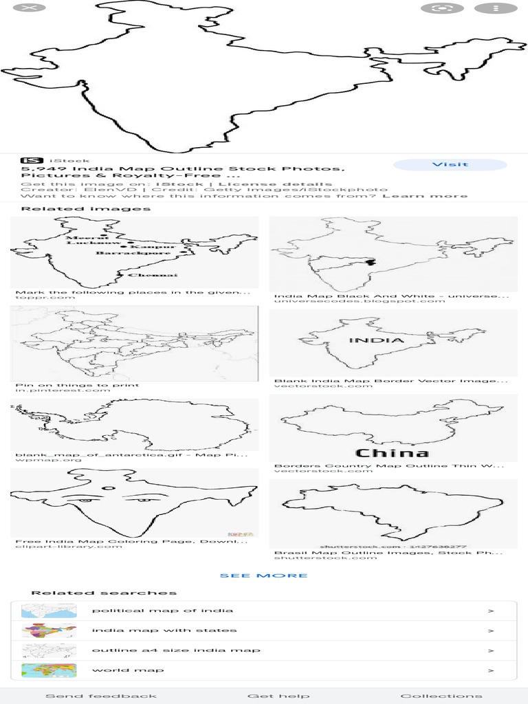 India map outline