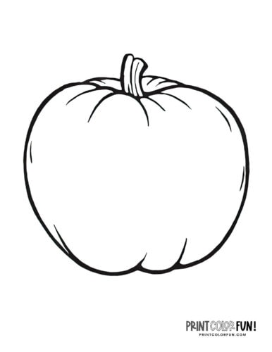 Pumpkin outline printables large blank pumpkin templates for autumn fun at