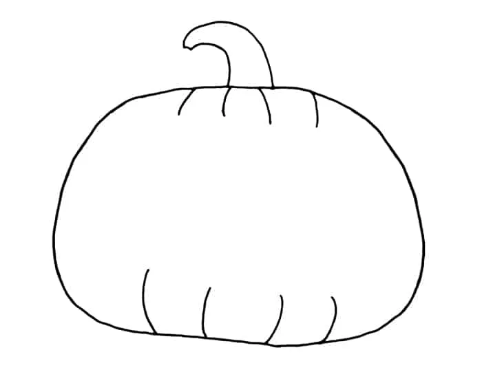 Pumpkin halloween coloring page preschool printable