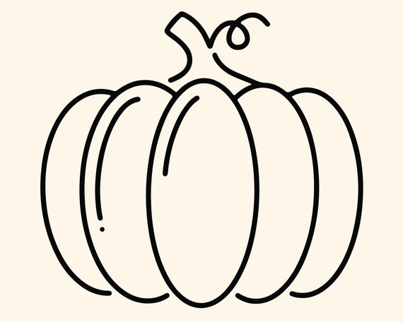 Pumpkin outline svg thanksgiving svg pumpkin svg svg cut file clip art printable