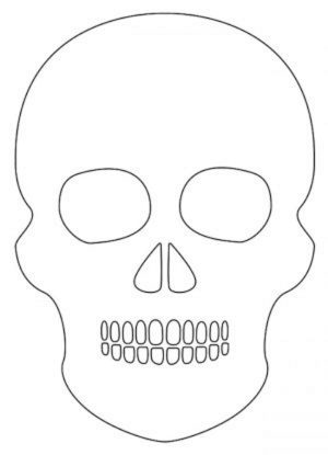 Sugar skulls coloring pages