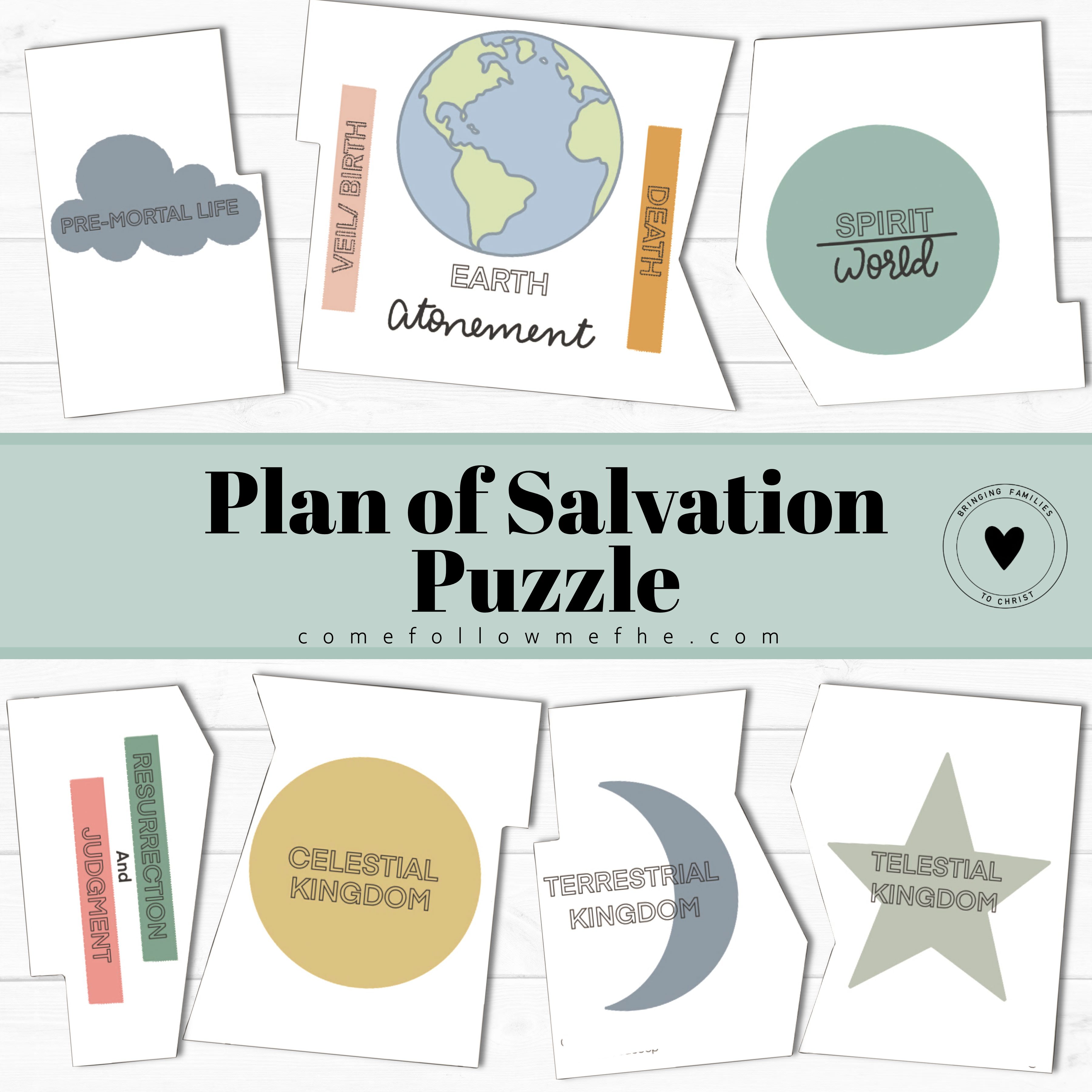 Plan of salvation puzzle