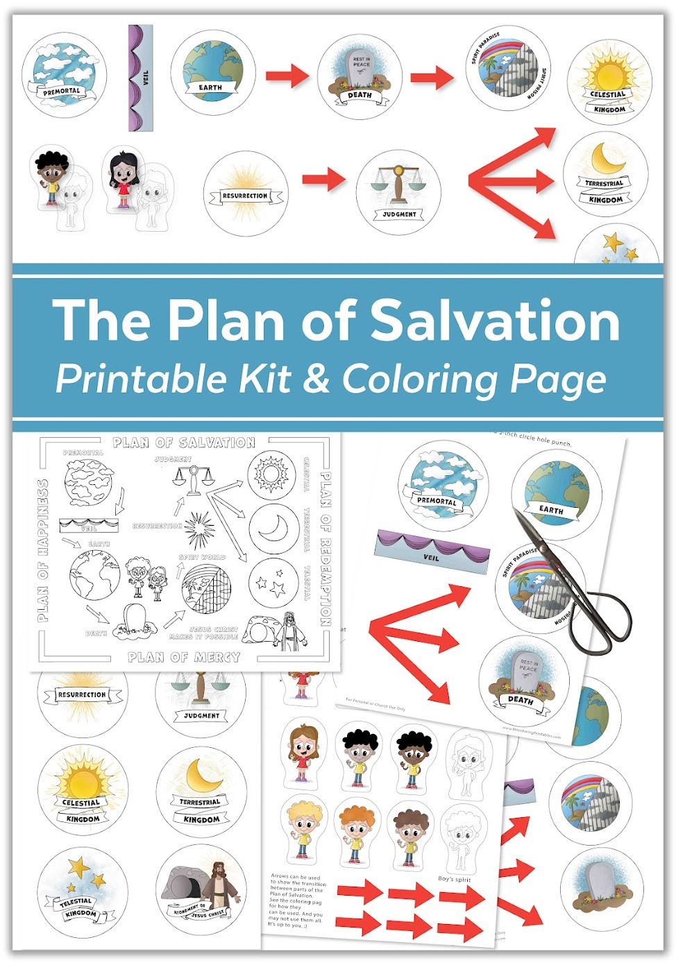 Free plan of salvation printable kit