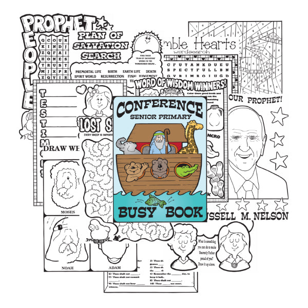 General conference activity book senior primary â finch family games