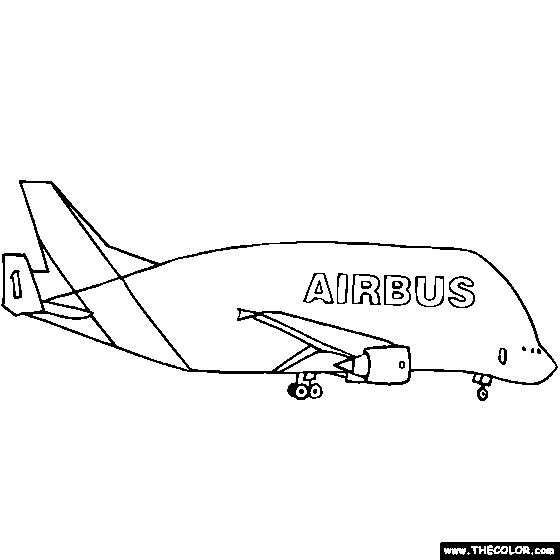 Airplanes online coloring pages