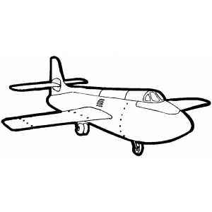 Flying cargo plane coloring page