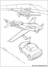 Planes coloring pages on coloring