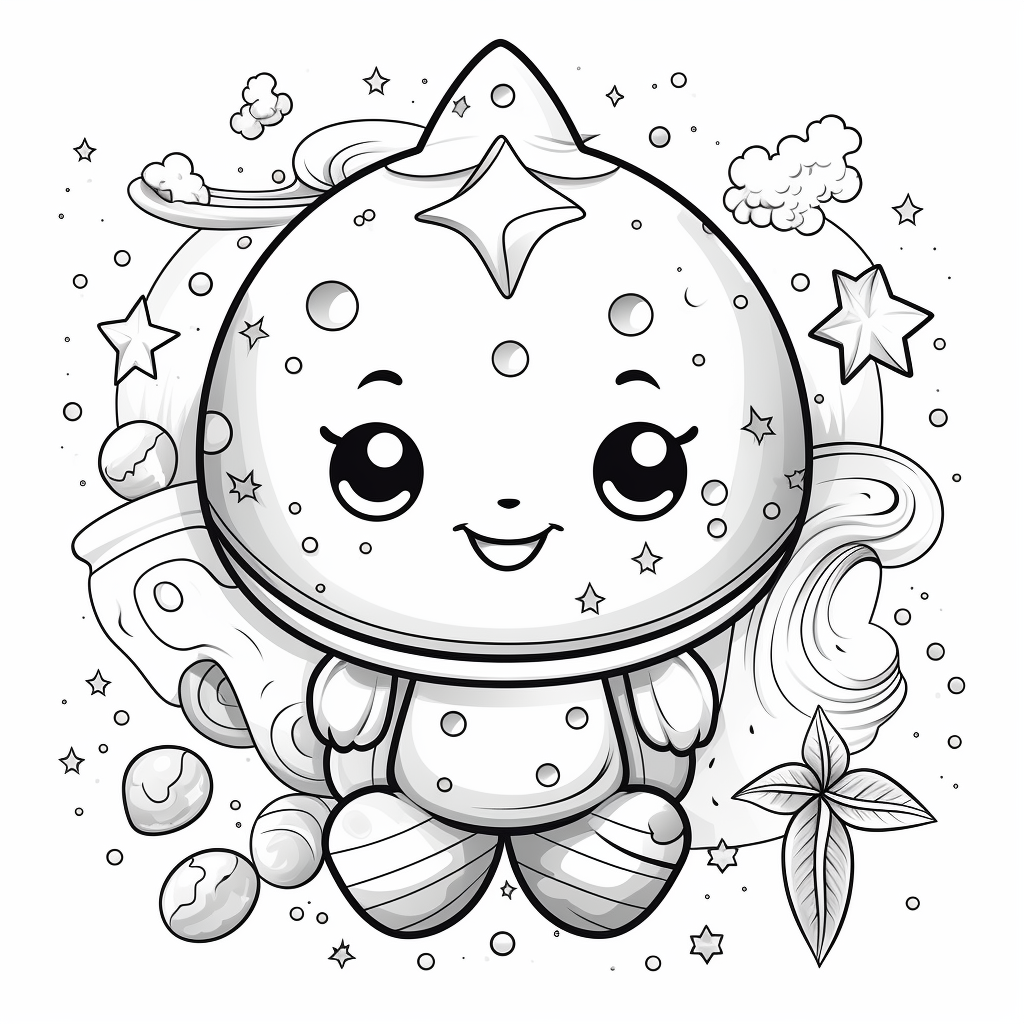 Planet coloring pages to print