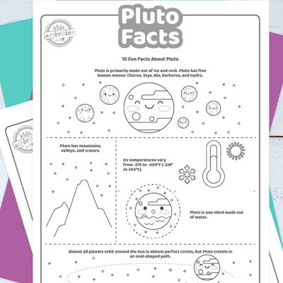 Fun pluto facts for kids to print and learn kids activities blog