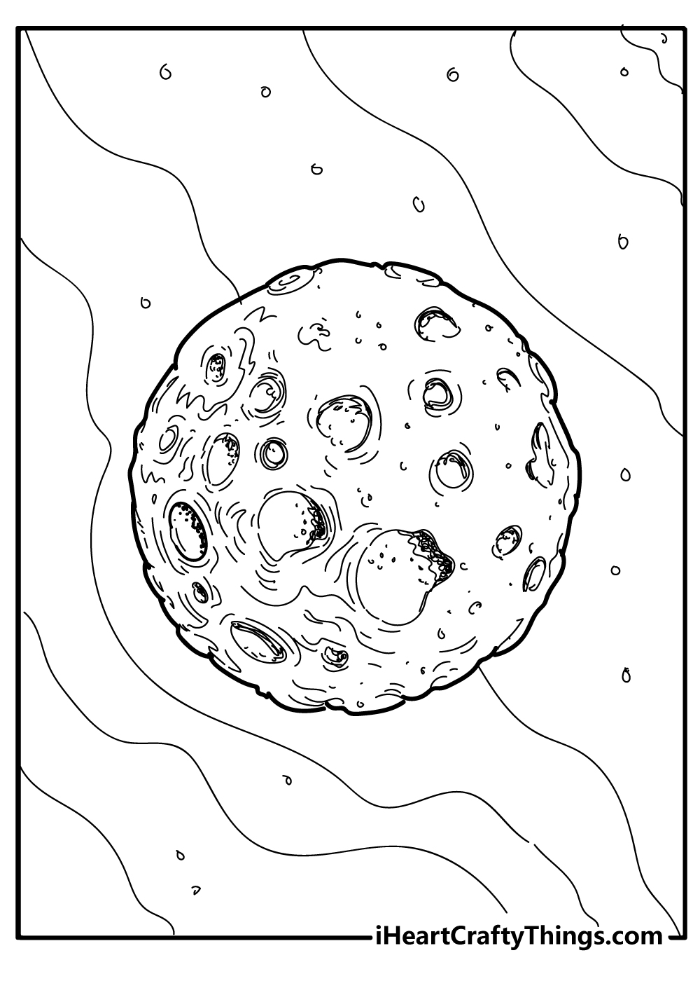 Planets coloring pages free printables