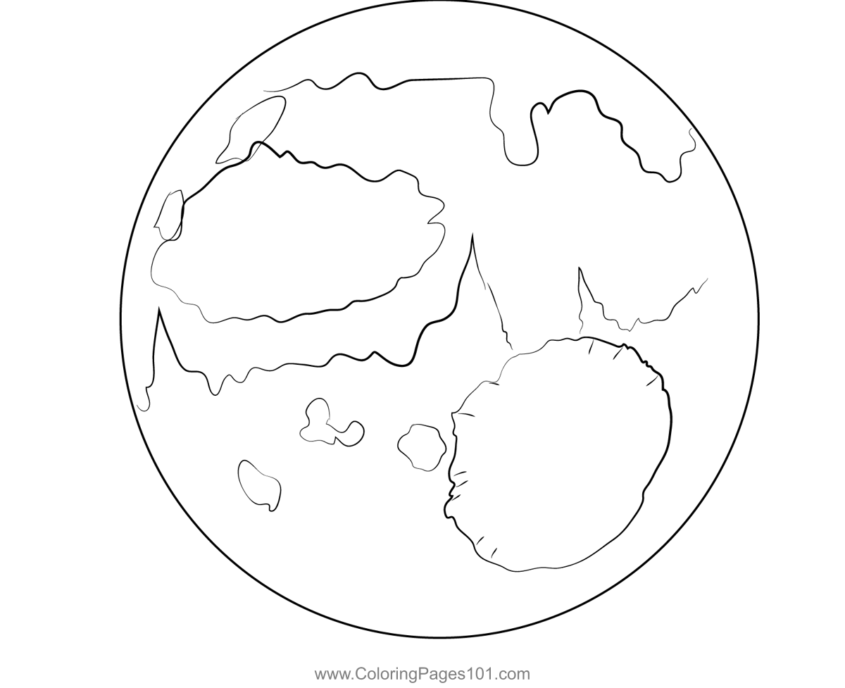 Pluto coloring page planet coloring pages coloring pages planet drawing