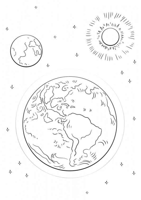 Sun coloring pages best pictures free printable