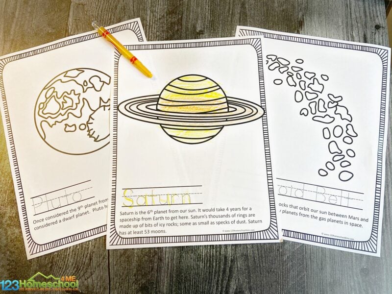 Ðª free printable solar system planet coloring pages