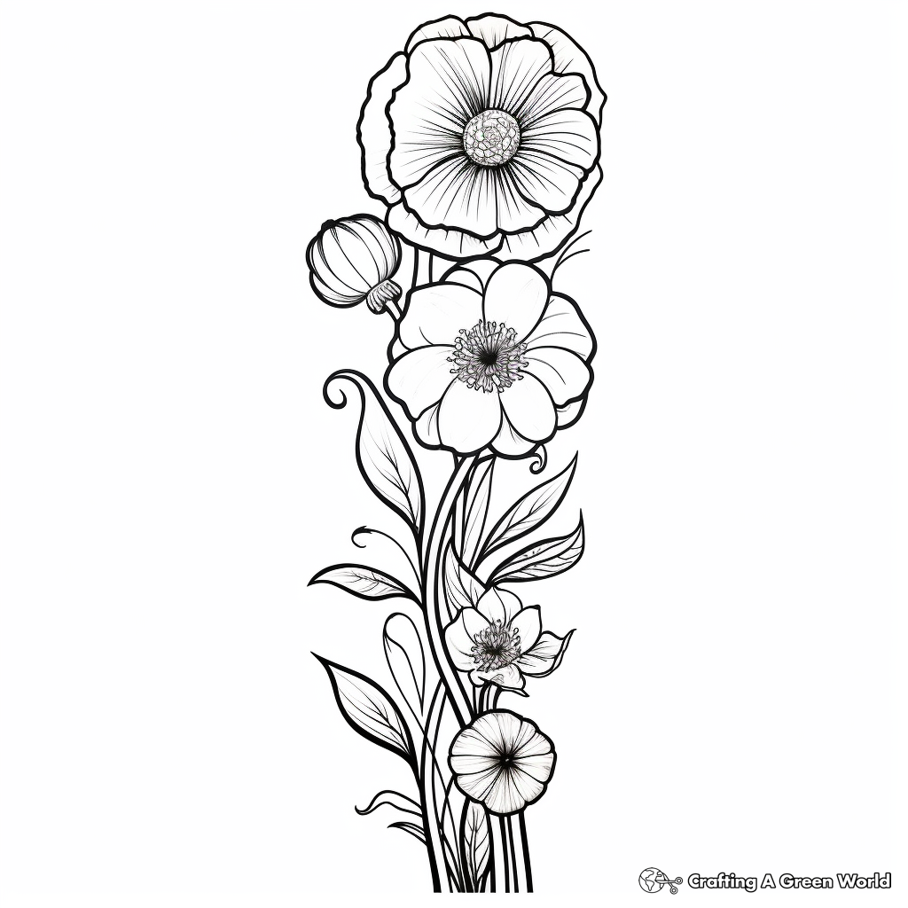 Bookmark coloring pages