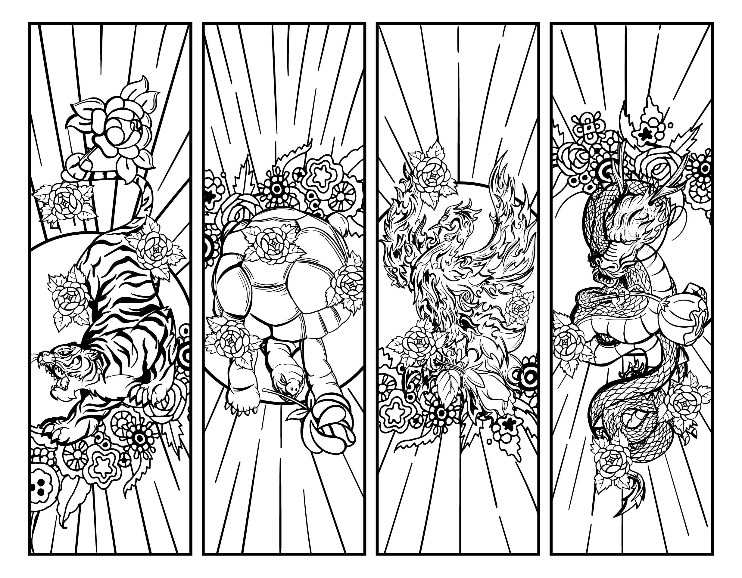 Best free printable bookmarks with flowers with color pdf for free at printablee coloring bookmarks flower printable bookmarks printable