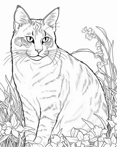 Realistic cats pages