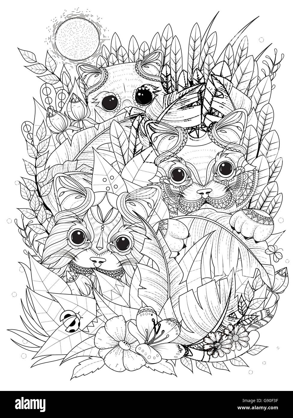 Adult coloring page