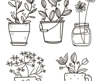 Coloring coloring pages plant lover plant lover art plant coloring pages cactus coloring book plant coloring book plant lover art