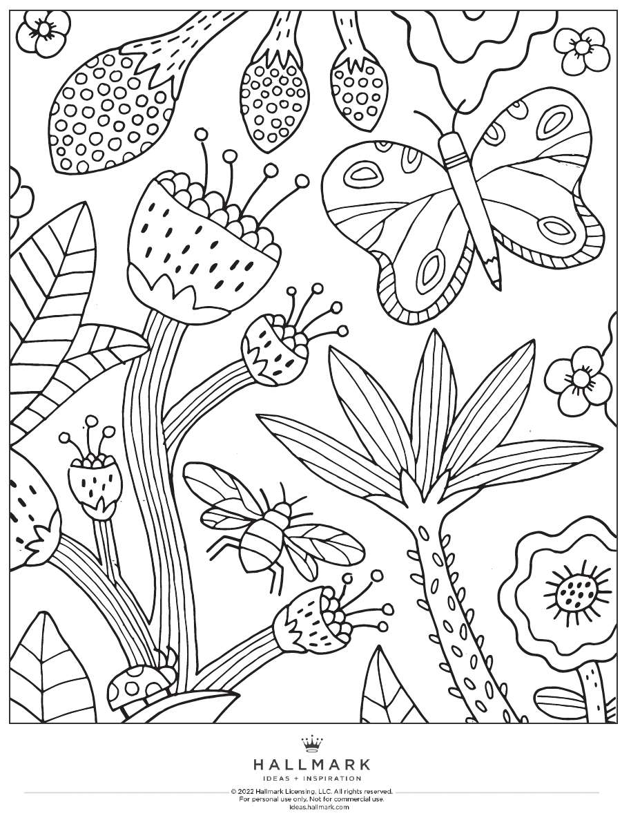 Spring coloring pages to help you celebrate brighter days inspiration