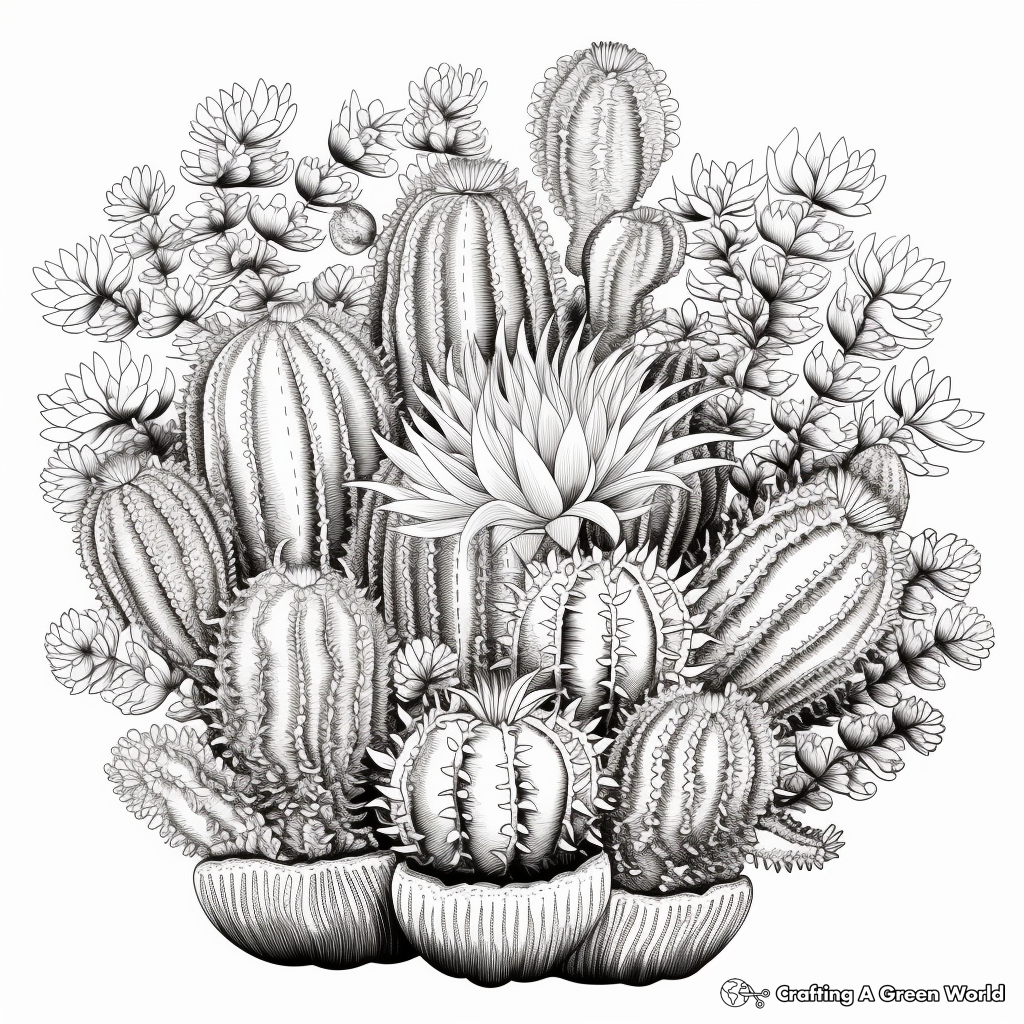 Plant coloring pages