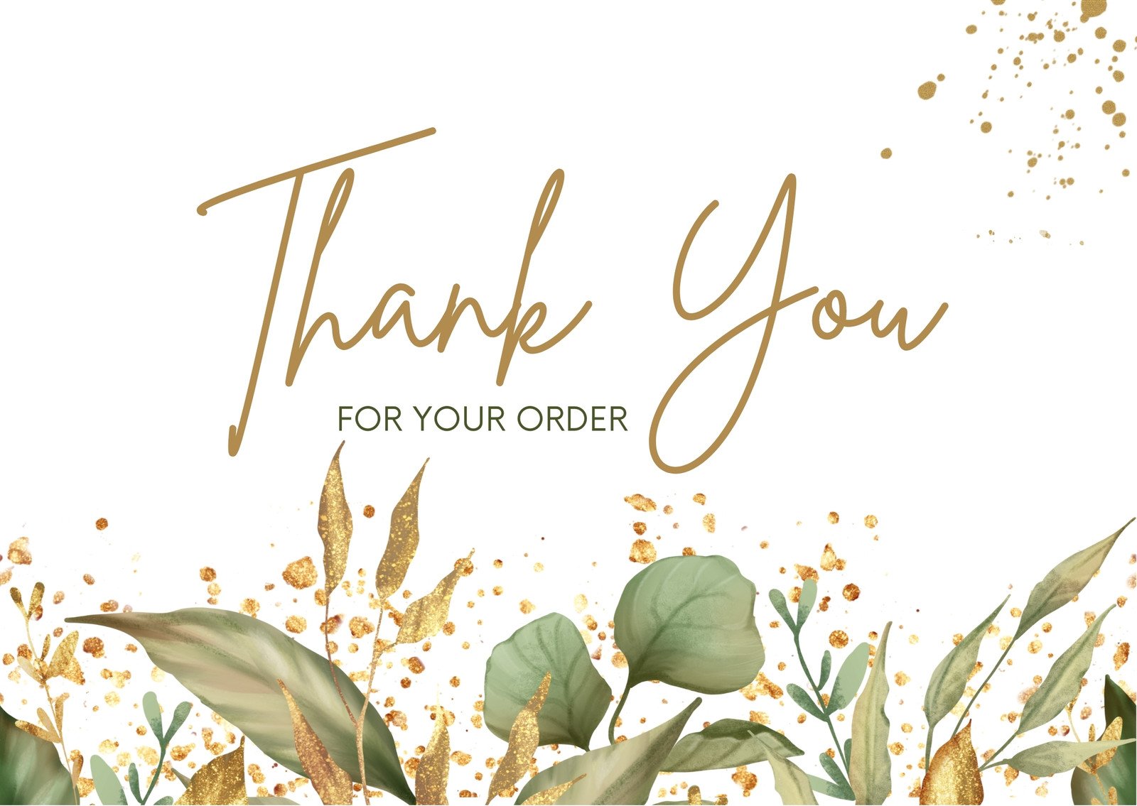 Printable customizable thank you card templates