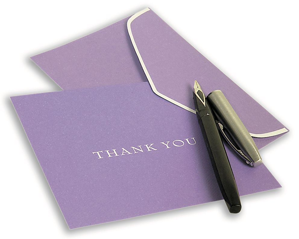 Thoughtful messages for a meaningful thank you note