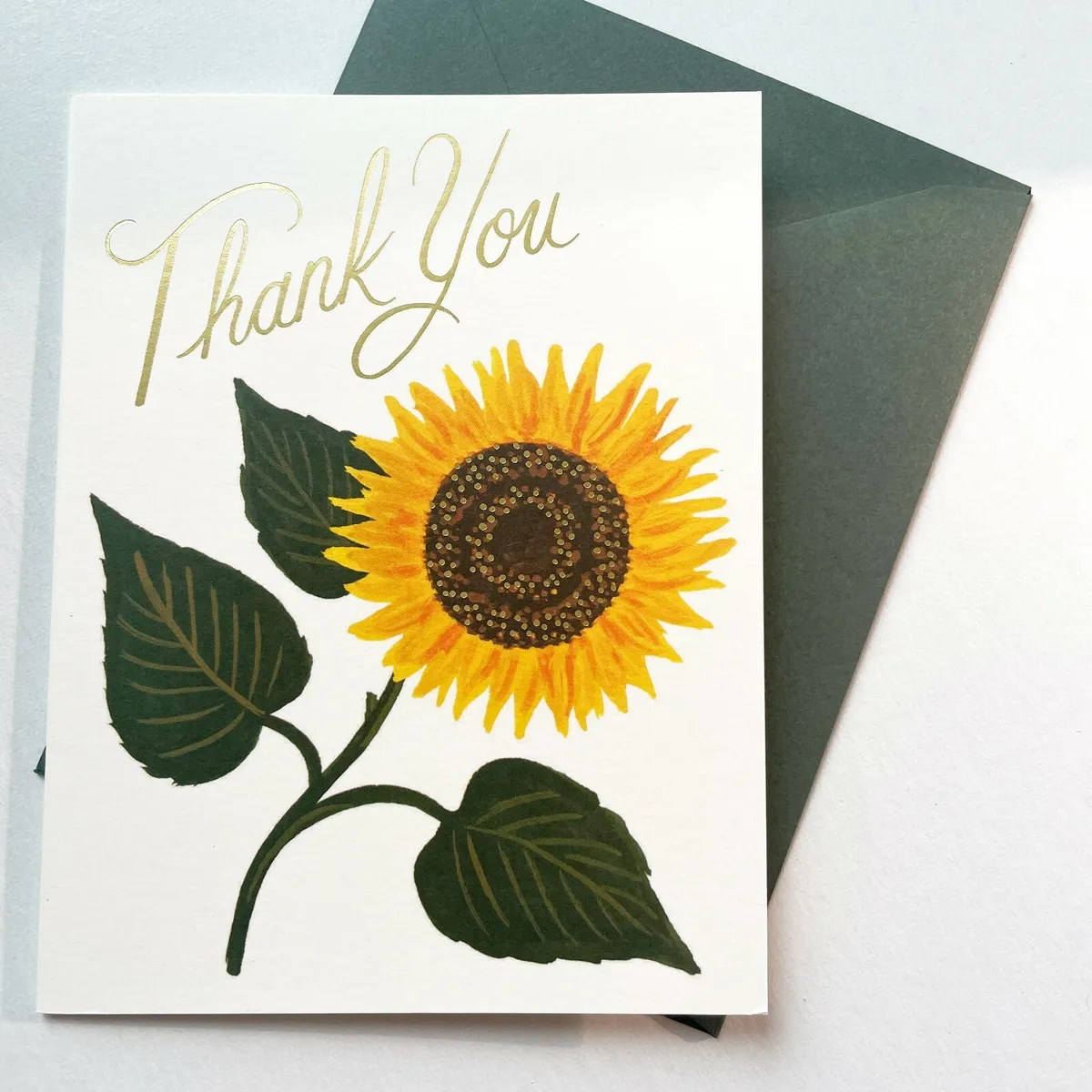 Rifle paper co thank you card envelope