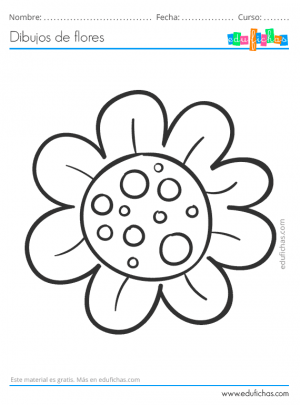 Dibujos de flores descarga gratis dibujos para colorear de flores