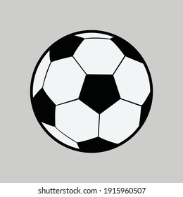 Soccer ball template natural color uses stock vector royalty free