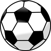 Vector de negro esquema dibujo fãºtbol silueta deporte blanco dibujos animados bola bolas gratis deportes fãºtbol balãn rugby juego dibujar balon soccerball para colorear pãginas dibujos aprontando soccor para descargar gratis