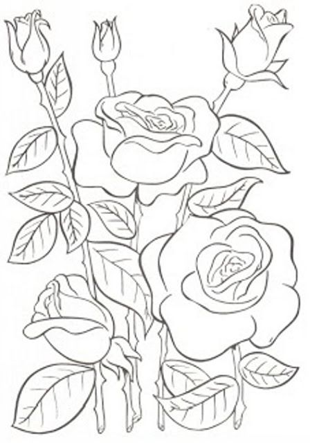 Dibujos y plantillas para imprimir dibujos de flores para bordar pãginas para colorear de flores o dibujar rosas dibujos de flores