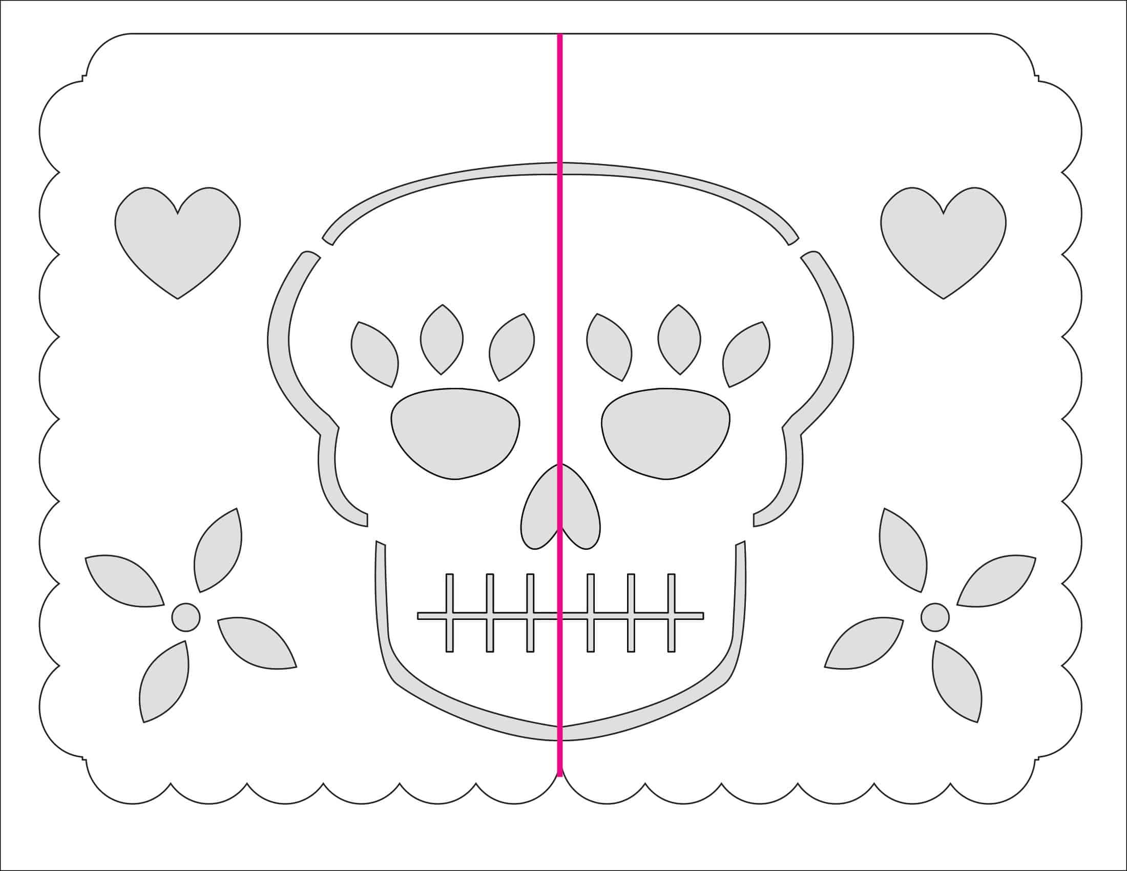 Free printable papel picado templates