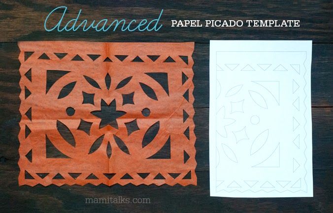 Papel picado templates