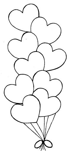 Coloring pages manualidades corazon pa colore elaboraciãn