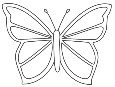 Resultado de imagen para mariposas para rertar butterfly loring page butterfly stencil butterfly template