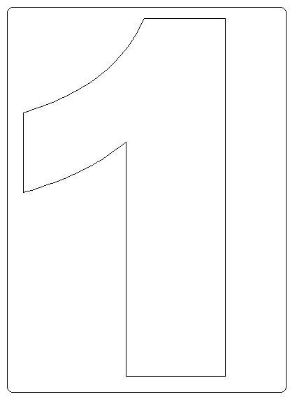 Moldes de numeros grandes para imprimir del al moldes de numeros numero para imprimir numeros para imprimir grandes