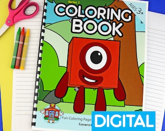 Numberblocks coloring book season