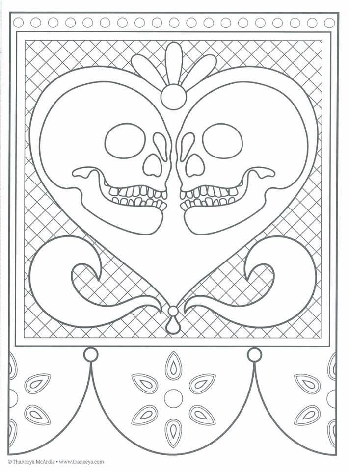 Colecciãn mãs de dibujos para colorear el dãa de los muertos diferentes niveles de dificultad dia de los muertos dia de muertos calaveras para colorear