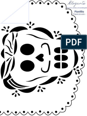 Plantilla de papel picado pdf