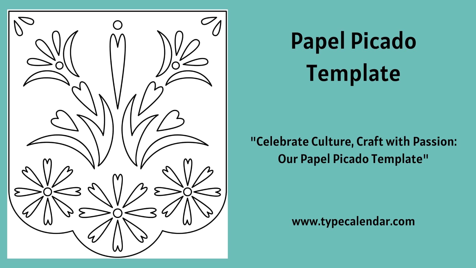 Free printable papel picado templates