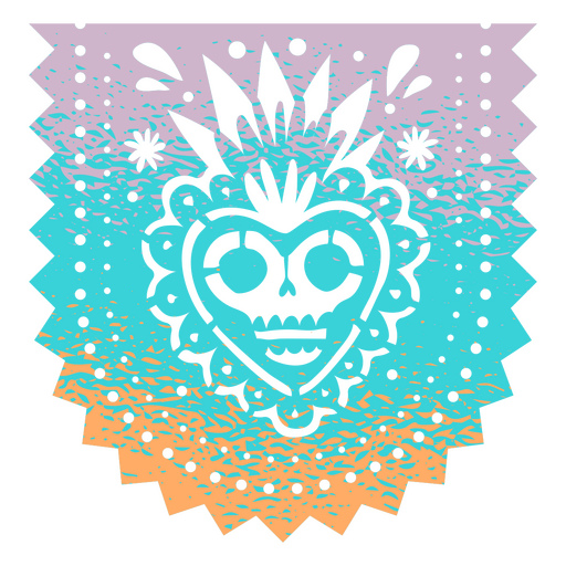 Diseãos png de papel picado para camisetas merch