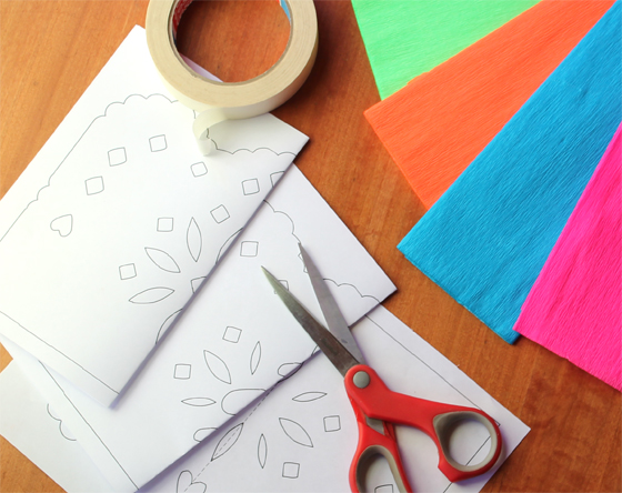 How to make papel picado video get crafty â