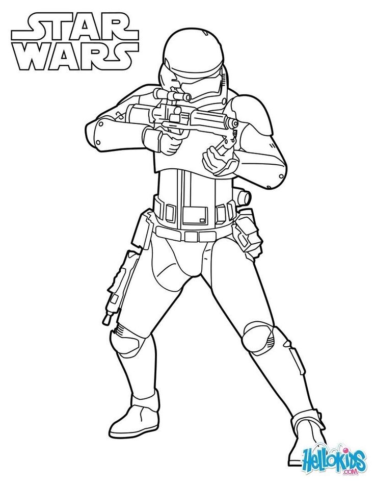 Stormtrooper coloring page star wars stormtrooper coloring pag hellokids