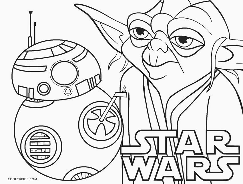 Dibujos de star wars colorear