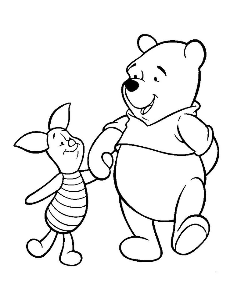 Cute winnie the pooh coloring pages pdf download